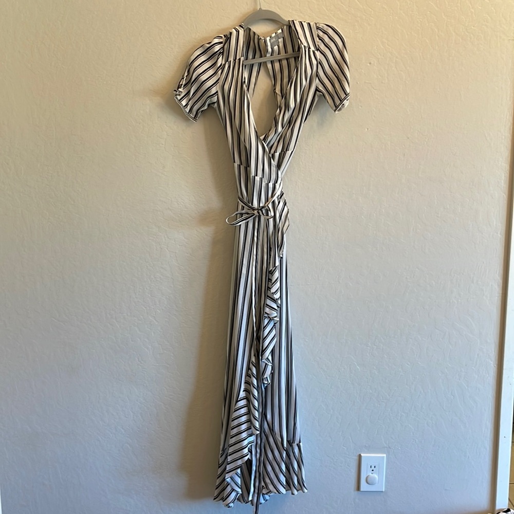 ASOS wrap maxi dress